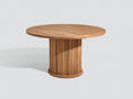 Tavolo da giardino-Teak-160x160x76 cm-Naturale-Stile moderno